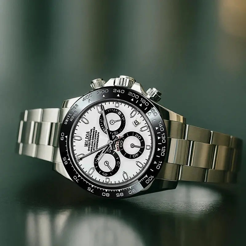 Men'S Luxury Oyster Quartz Watch