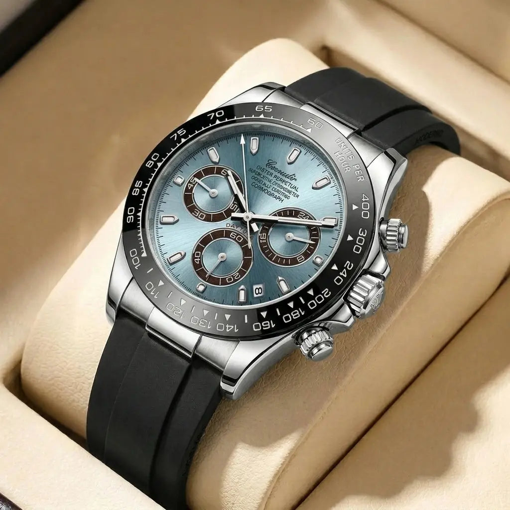 Men'S Luxury Oyster Quartz Watch
