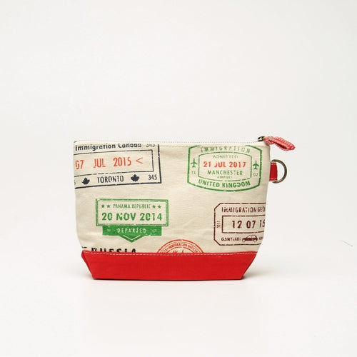 All In Zip Top Pouch in Venture Camo Print