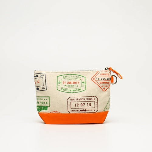 All In Zip Top Pouch in Venture Camo Print