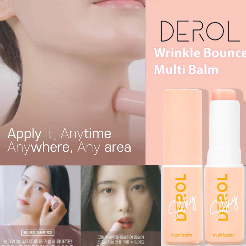 Collagen Moisturizing Multi Balm Brighten Dull Multi Balm Stick Wrinkle Bounce Anti-Wrinkle Skin Tone Cream Korean Cosmetics 7G