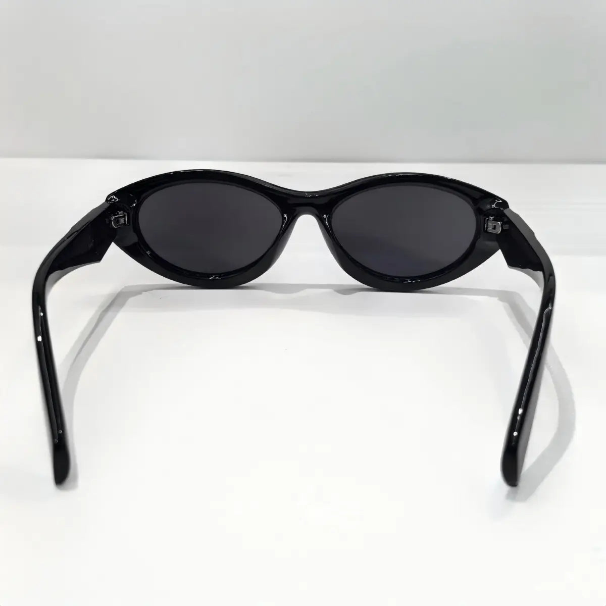 Women'S Retro Oval Party Wear Glasses - Vintage 90S Y2000 Trendy Designer Sun Glasses, Animal Print Small Frame, Polycarbonate UV400 Sun Protection