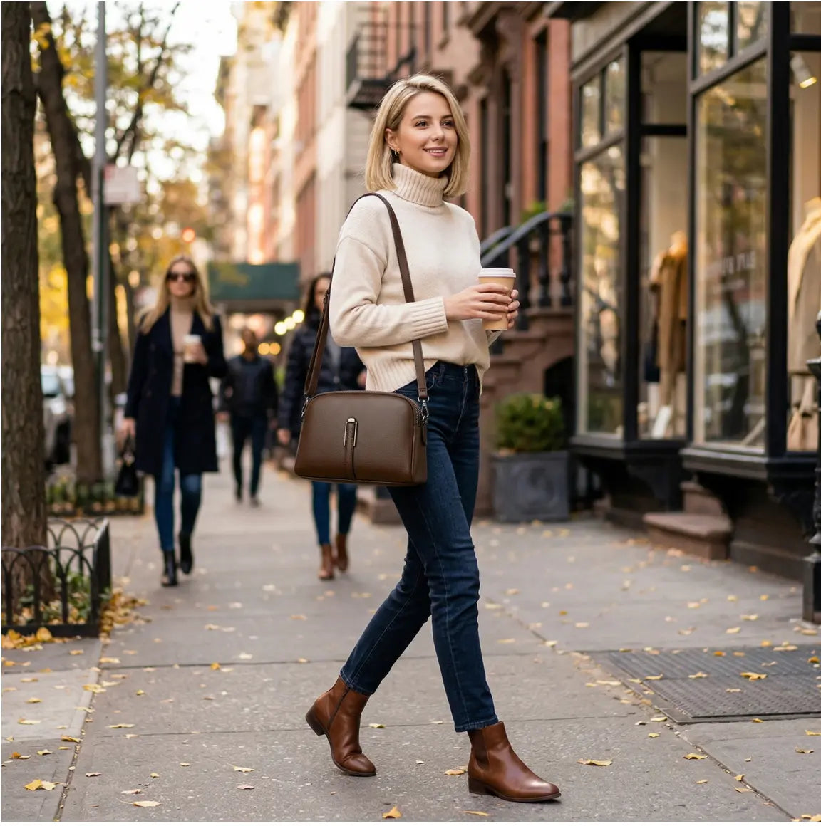 Women’S Crossbody Bags, Small Shoulder Bags, Leather Tote Bags, Mini Clutch Bags, Fashionable Shoulder Bags, Durable Leather Crossbody Bags