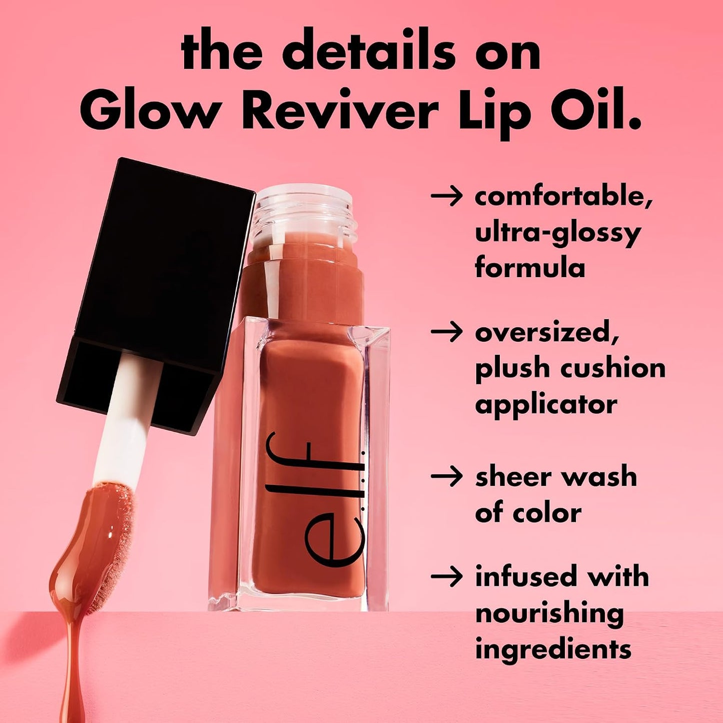 Glow Reviver Lip Oil, Pink Quartz