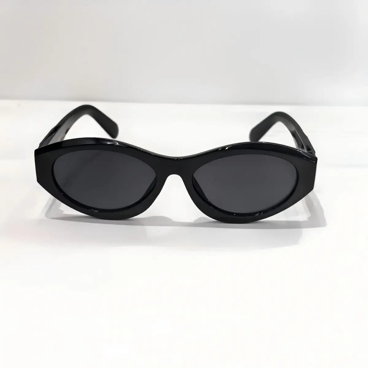 Women'S Retro Oval Party Wear Glasses - Vintage 90S Y2000 Trendy Designer Sun Glasses, Animal Print Small Frame, Polycarbonate UV400 Sun Protection