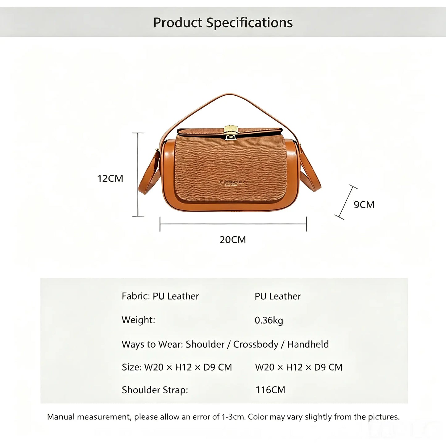 Women'S Trendy Metal Purse - New Fashionable Box-Shaped Hardcover Bags, Casual Buckle Crossbody Commuter Bag, Vintage Patchwork Leather Wristlet Clutch, Ideal Gift Option