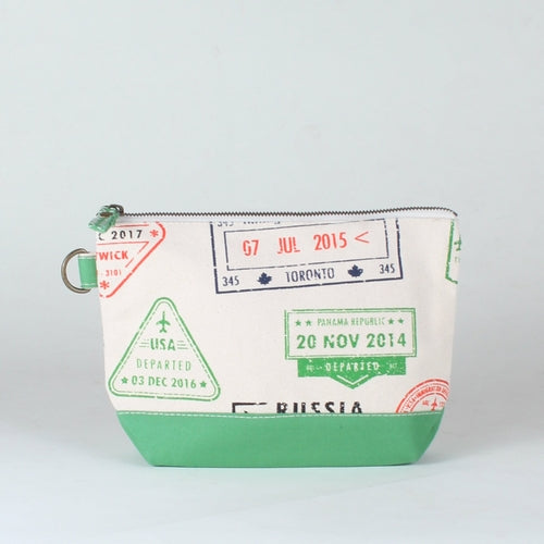 All In Zip Top Pouch in Venture Camo Print