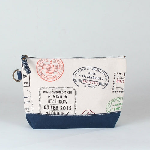All In Zip Top Pouch in Venture Camo Print