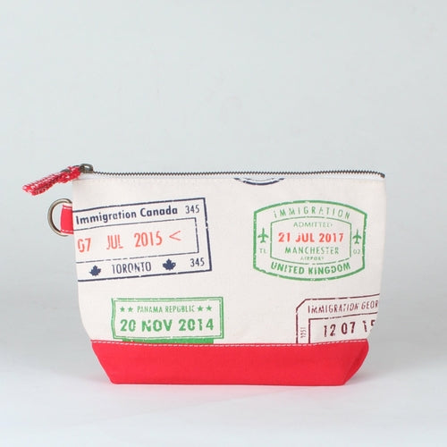 All In Zip Top Pouch in Venture Camo Print