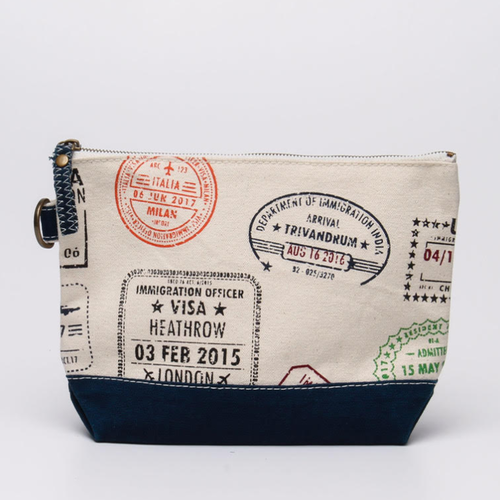 All In Zip Top Pouch in Venture Camo Print