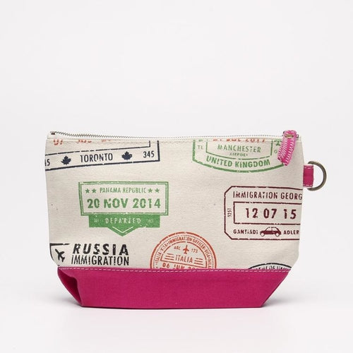 All In Zip Top Pouch in Venture Camo Print