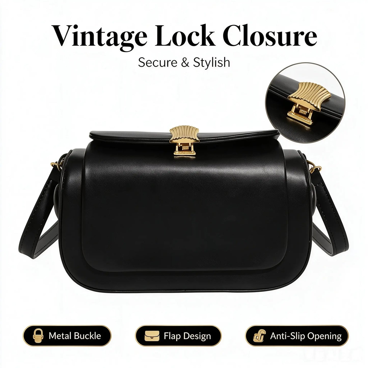 Women'S Trendy Metal Purse - New Fashionable Box-Shaped Hardcover Bags, Casual Buckle Crossbody Commuter Bag, Vintage Patchwork Leather Wristlet Clutch, Ideal Gift Option