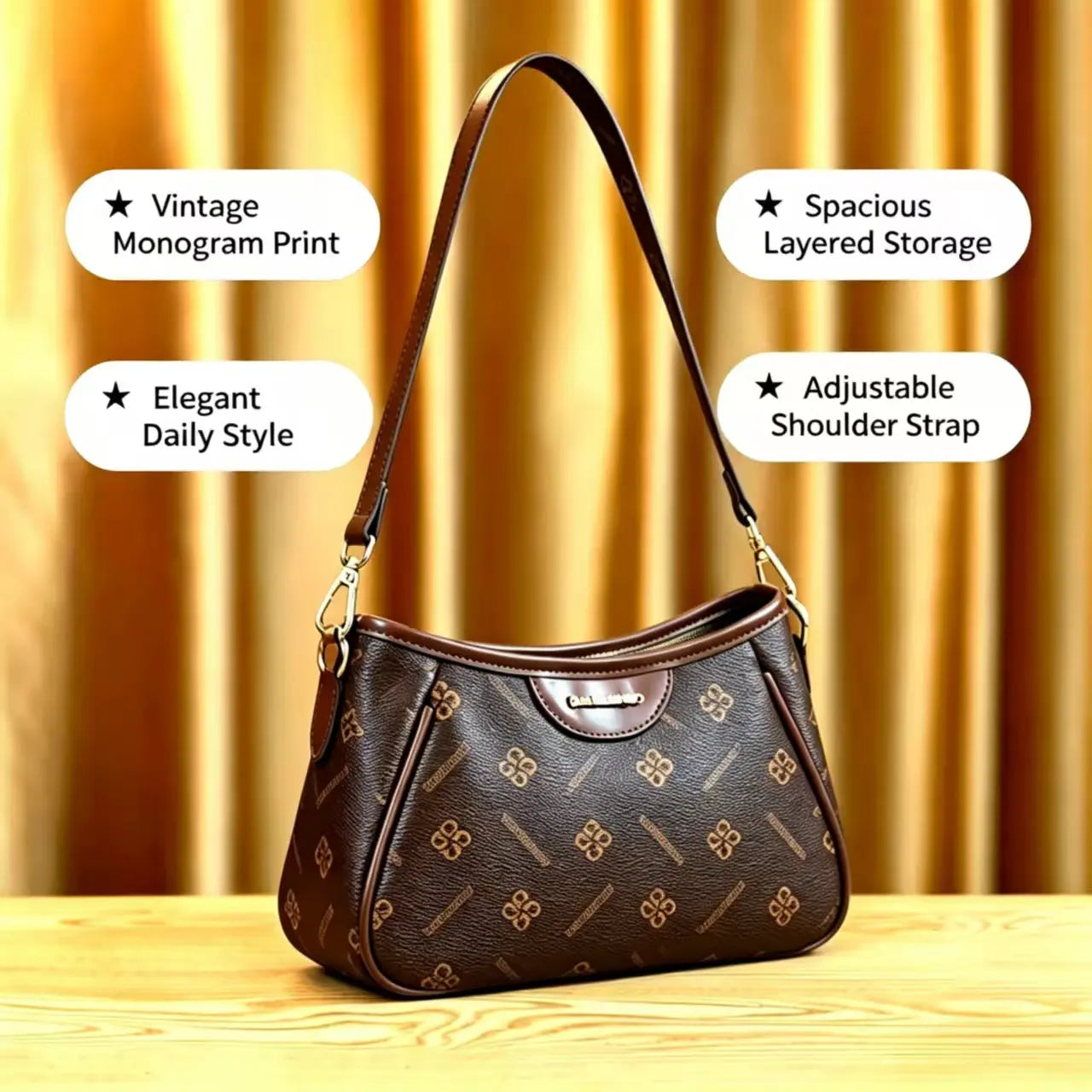 2026 New Women'S Crossbody Shoulder Purse - Luxury Designer Temperament Bag, Everyday Casual Trendy Fashion Crossbody Pouch