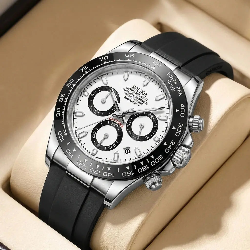 Men'S Luxury Oyster Quartz Watch