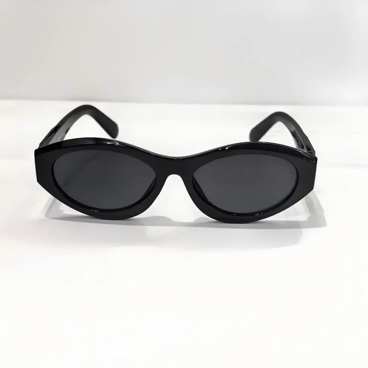 Women'S Retro Oval Party Wear Glasses - Vintage 90S Y2000 Trendy Designer Sun Glasses, Animal Print Small Frame, Polycarbonate UV400 Sun Protection