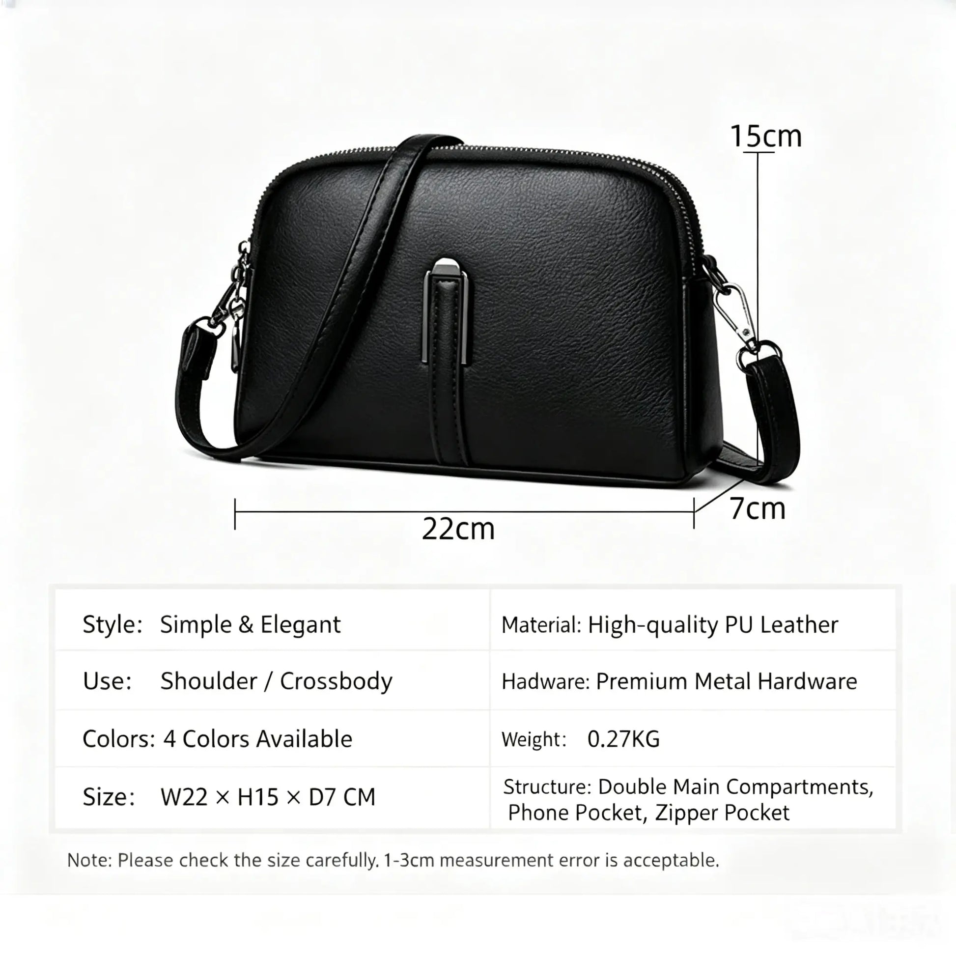 Women’S Crossbody Bags, Small Shoulder Bags, Leather Tote Bags, Mini Clutch Bags, Fashionable Shoulder Bags, Durable Leather Crossbody Bags