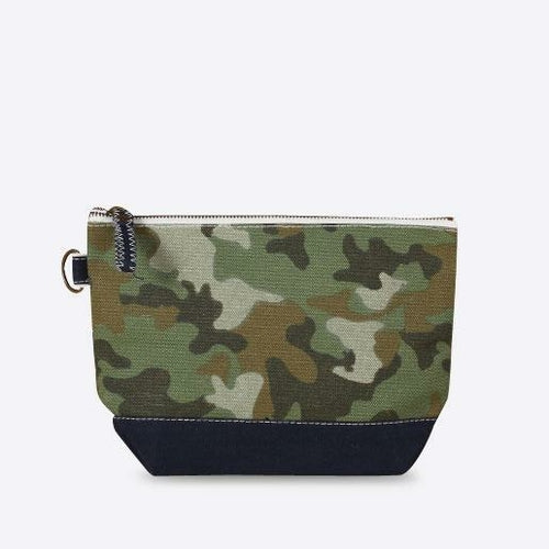 All In Zip Top Pouch in Venture Camo Print