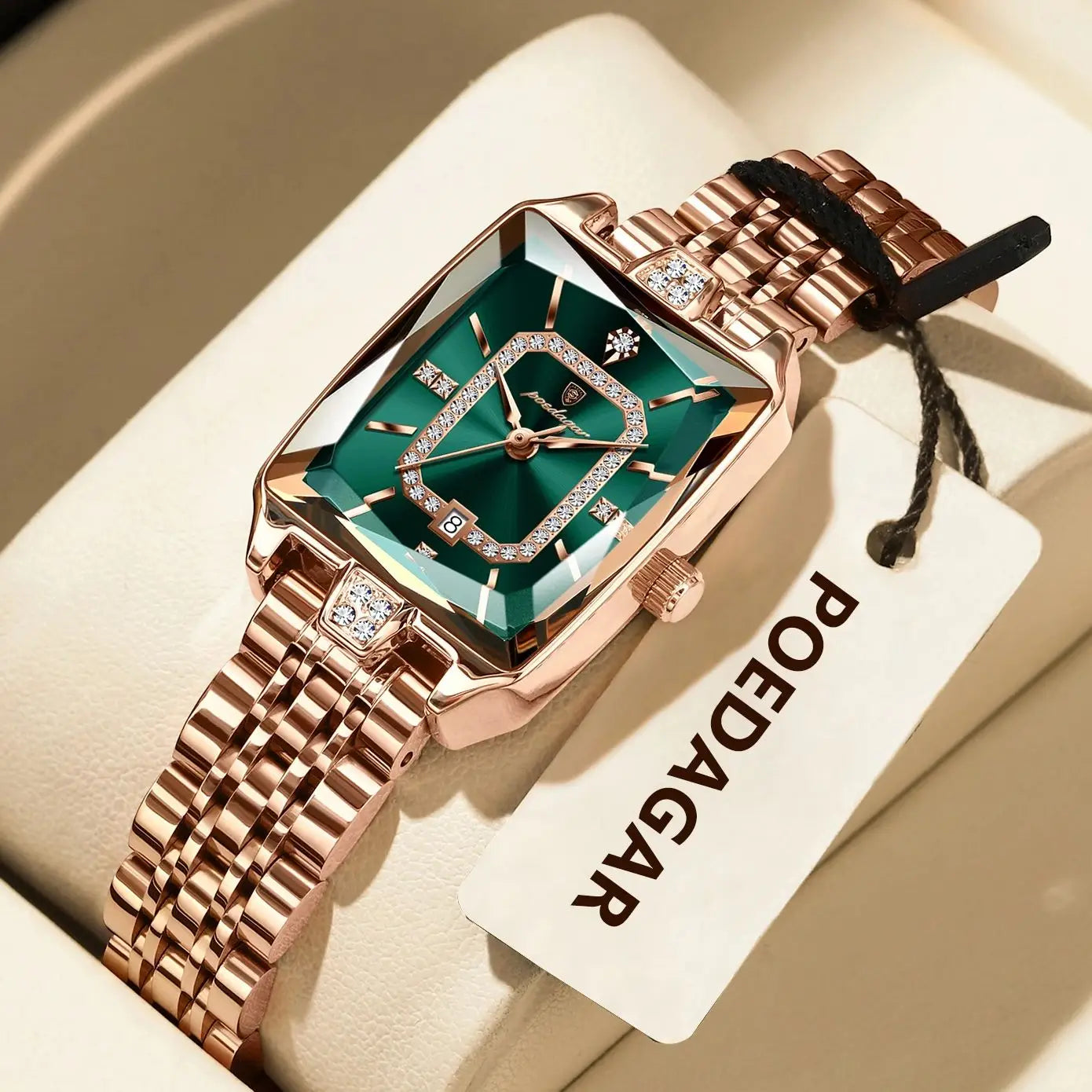 Luxury Woman Watch Waterproof Date High Quality Casual Ladies Wristwatch Stainless Steel Quartz Elegant Women'S Watches