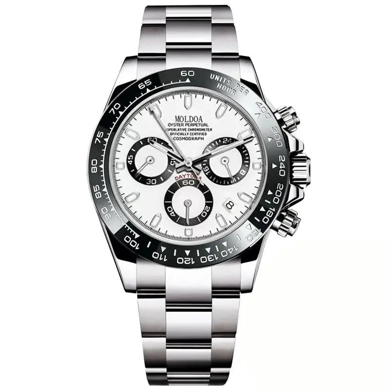 Men'S Luxury Oyster Quartz Watch